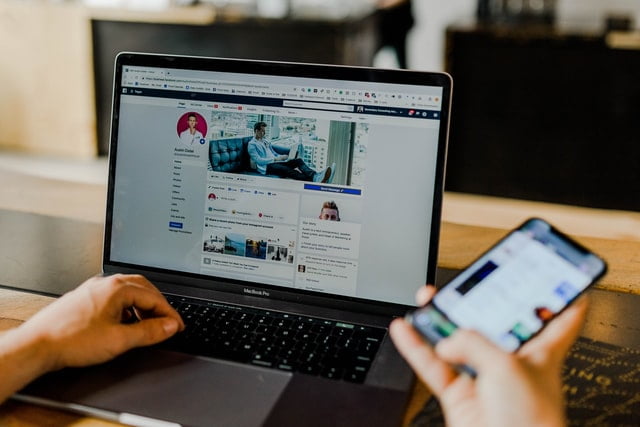Instructions for social media marketing campaign in steps.