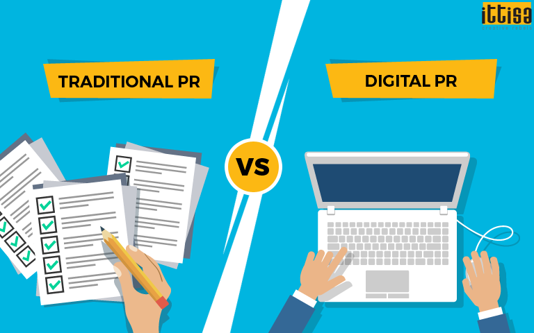 Difference between Traditional PR vs Digital PR and Uses